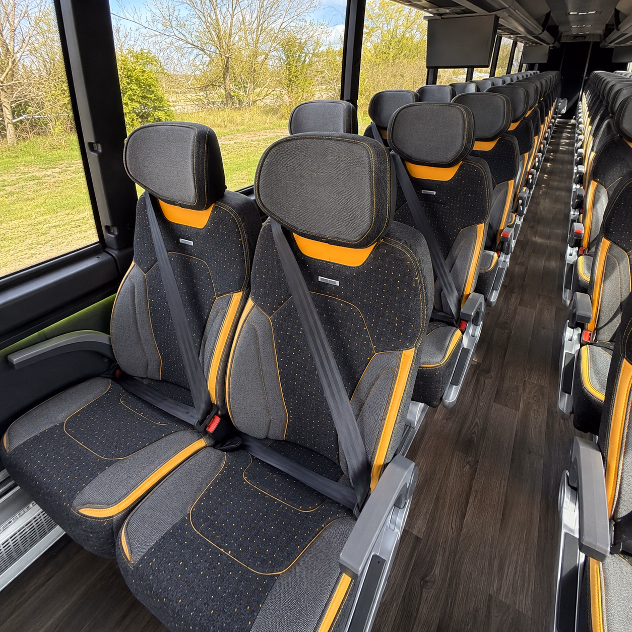 fort collins concert transportation onboard seating