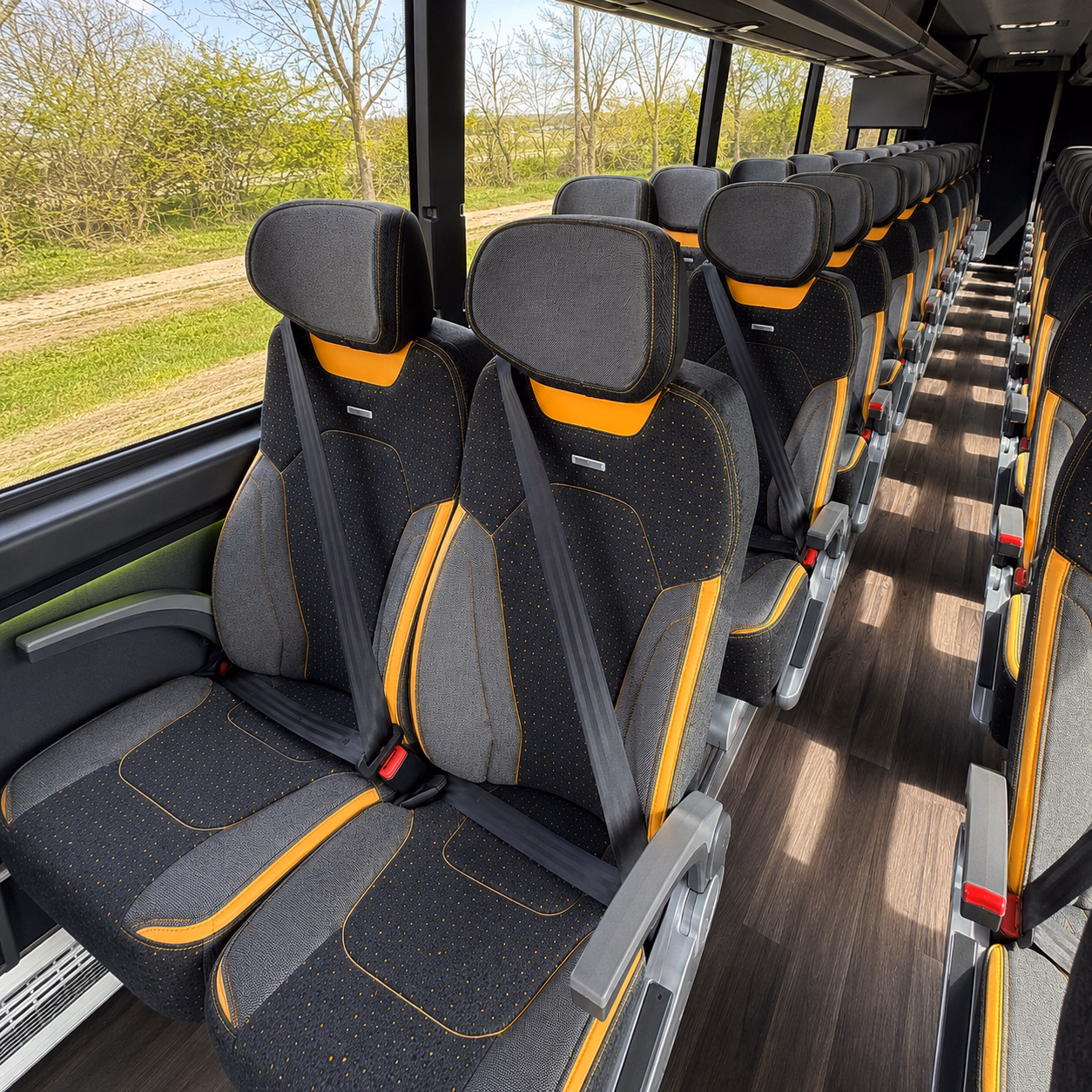 fort collins corporate event transportation onboard seating