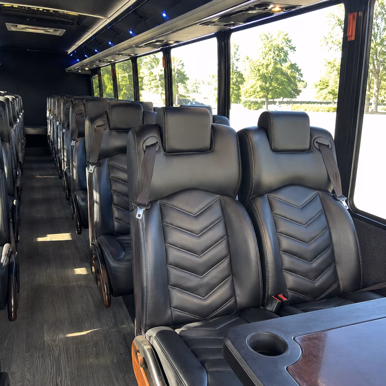 fort collins private event transportation onboard seating